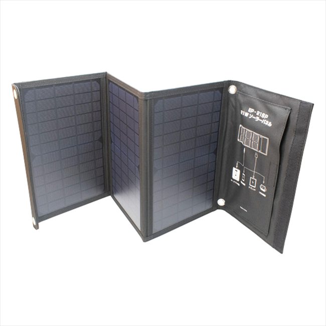 折り畳みソーラーパネル EP-21SP 景品 記念品 粗品 ノベルティ 名入れ 御挨拶 ご挨拶