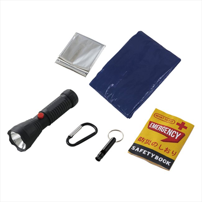 エマージェンシーボトル7点セット 指定不可 SW-085 景品 記念品 粗品 ノベルティ 名入れ 御挨拶 ご挨拶