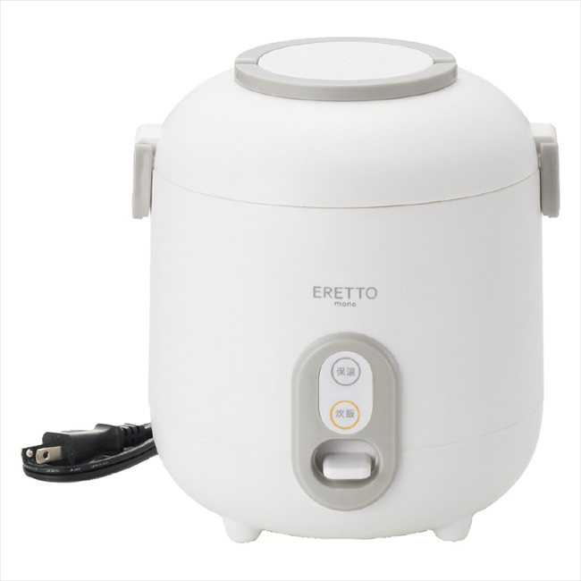 「ERETTO」"mono" ミニ炊飯器 ET-110 景品 記念品 粗品 ノベルティ 名入れ 御挨拶 ご挨拶