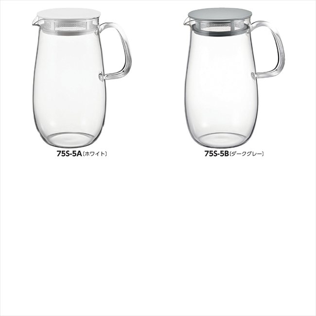 ハリオ レンジでかんたん麦茶ポット むぎちゃん B/ダークグレー XMP-1000-DGR 景品 記念品 粗品 ノベルティ 名入れ 御挨拶 ご挨拶