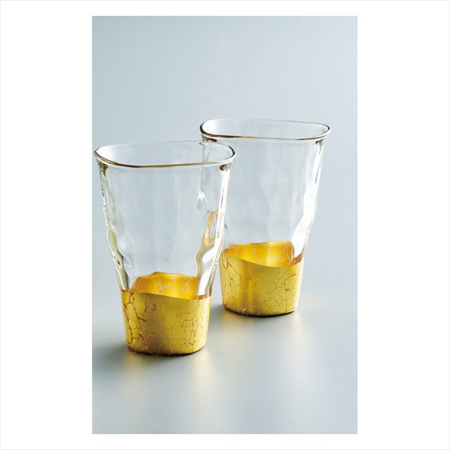 箔一 貫入 タンブラー2個 A061-03002 景品 記念品 粗品 ノベルティ 名入れ 御挨拶 ご挨拶
