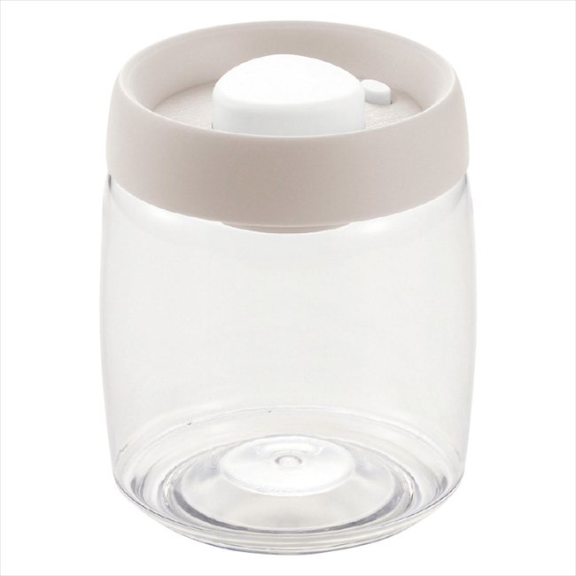 押すだけ簡単！真空保存容器（900ml） YJ3849 景品 記念品 粗品 ノベルティ 名入れ 御挨拶 ご挨拶