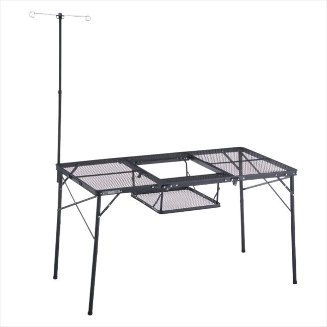 ロゴス アイアンメッシュ 3FD BBQテーブル 13070-BC 73581002 景品 記念品 粗品 ノベルティ 名入れ 御挨拶 ご挨拶