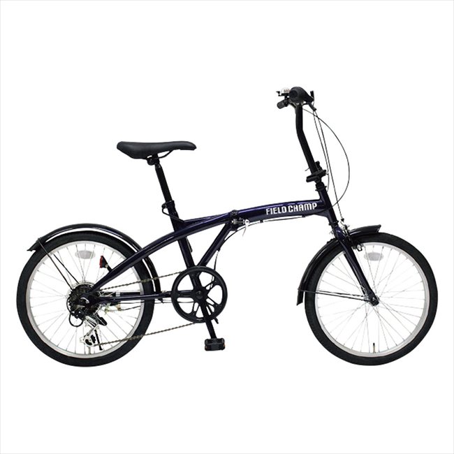 FIELD CHAMP 20インチ折畳み自転車6段ギアBL MG-FCP206BL 景品 記念品 粗品 ノベルティ 名入れ 御挨拶 ご挨拶