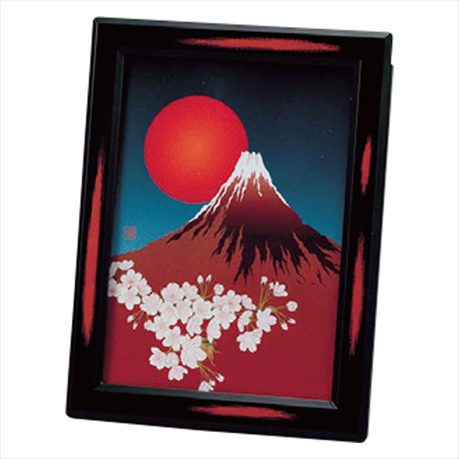 絵はがき和風フォトフレーム 曙（富士） 2701 景品 記念品 粗品 ノベルティ 名入れ 御挨拶 ご挨拶