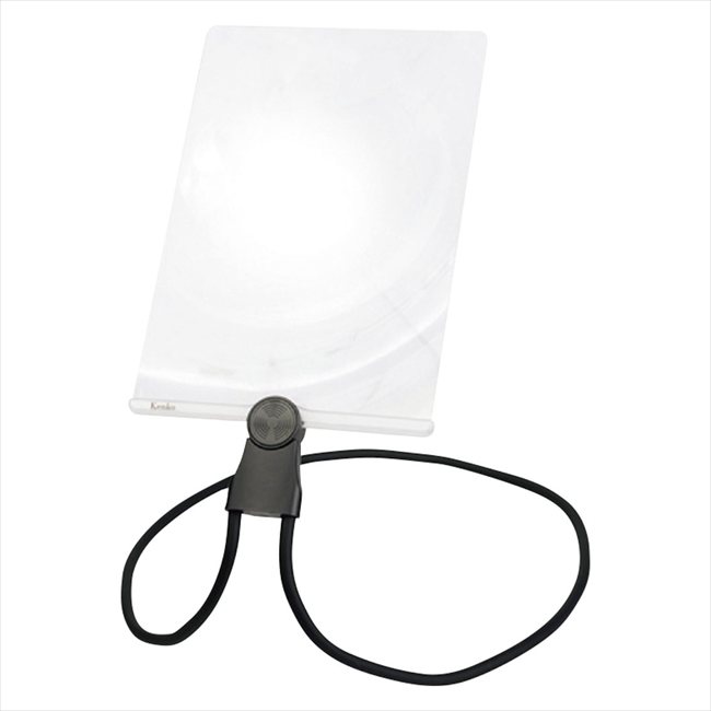 Kenko 首に掛けて両手が使える拡大鏡 KTL-106 景品 記念品 粗品 ノベルティ 名入れ 御挨拶 ご挨拶