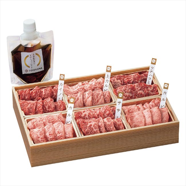 ※商品はお取り寄せとなりますのでご注意ください ■商品説明： ■商品内容: 焼肉バラ600g(赤城和牛上カルビ100g、赤城和牛カイノミ100g、赤城和牛ササミ100g、赤城和牛ウチハラミ100g、赤城和牛カルビ200g)・赤城和牛専用旨み...