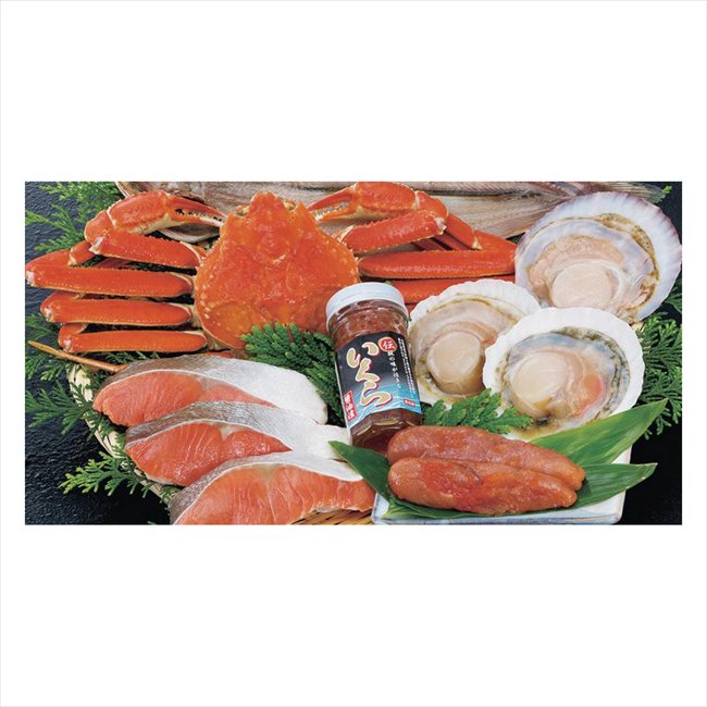 新・北海海鮮グルメ詰合せ120 120 景品 記念品 粗品 ノベルティ 名入れ 御挨拶 ご挨拶