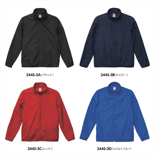 マイクロリップストップ スタッフジャケット Lサイズ A/ブラック 7061-01-002 景品 記念品 粗品 ノベルティ 名入れ 御挨拶 ご挨拶(3.0)