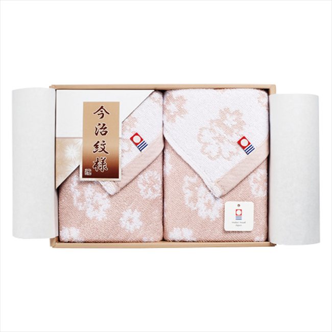 樂天商城 - 今治タオルブランド おりざくら タオルセット IB-5610 景品 記念品 粗品 ノベルティ 名入れ 御挨拶 ご挨拶
