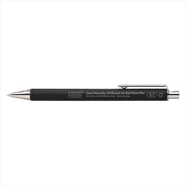 低粘度油性ボールペン 0.7mm ブラック S5110 景品 記念品 粗品 ノベルティ 名入れ 御挨拶 ご挨拶