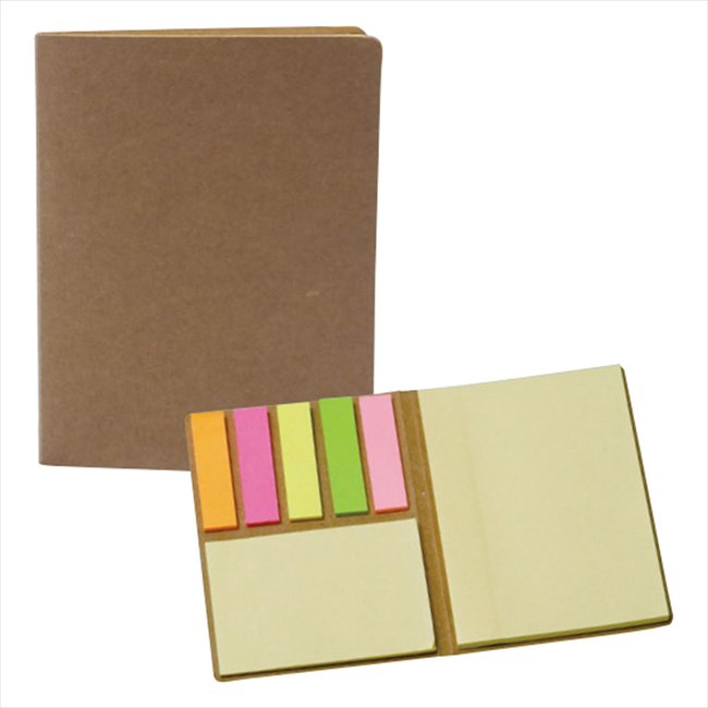 ブック型エコ付箋メモ S2571 景品 記念品 粗品 ノベルティ 名入れ 御挨拶 ご挨拶