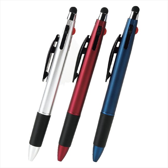 モバイルタッチ3色ボールペン 指定不可 P2981 景品 記念品 粗品 ノベルティ 名入れ 御挨拶 ご挨拶