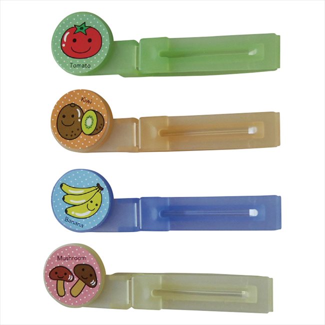 パッチンクリップ（2P） 指定不可 景品 記念品 粗品 ノベルティ 名入れ 御挨拶 ご挨拶