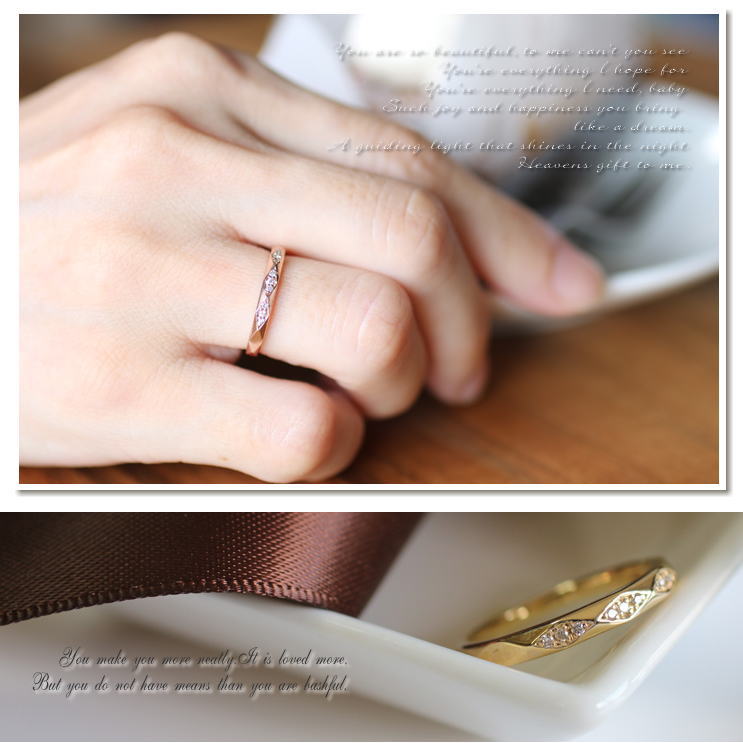 天然 ダイヤモンド リング k10 イエローゴールド/ホワイトゴールド/ピンクゴールド ファッションリング ダイヤモンドリング 品質保証書 金属アレルギー 日本製 バレンタイン ギフト プレゼント格安通販　バレンタイン　人気　ランキング