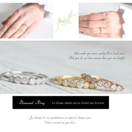 K10ゴールドリング結婚指輪ホワイトゴールドイエローゴールドピンクゴールドマリッジリング天然ダイヤモンド日本製