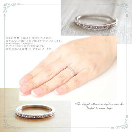 K18ゴールドリング結婚指輪ダイヤリングホワイトゴールドイエローゴールドピンクゴールド天然ダイヤモンド日本製