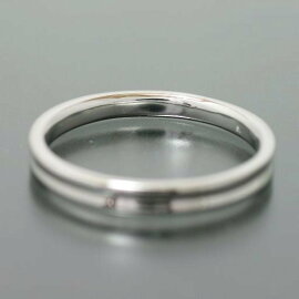 ペアリング2本セットK10ホワイトゴールドマリッジリング結婚指輪逆甲丸日本製【NEWショップ】
