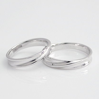 ペアリング K18 イエローゴールド ホワイトゴールド ピンクゴールド 2本セット 品質保証書 金属アレルギー 日本製 おしゃれ ジュエリー プレゼント ギフト...