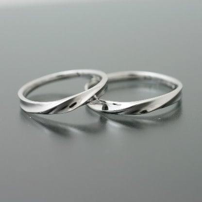 ペアリング K18 イエローゴールド ホワイトゴールド ピンクゴールド 2本セット 品質保証書 金属アレルギー 日本製 おしゃれ ジュエリー プレゼント ギフト...