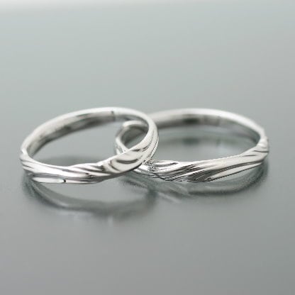 ペアリング K18 イエローゴールド ホワイトゴールド ピンクゴールド 2本セット 品質保証書 金属アレルギー 日本製 おしゃれ ジュエリー プレゼント ギフト...