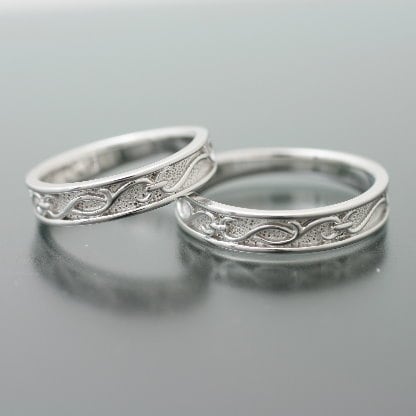 ペアリング プラチナ900 2本セット 品質保証書 金属アレルギー 日本製 おしゃれ ジュエリー プレゼント ギフト クリスマス 卒業式 入学式 卒園式 入園式...