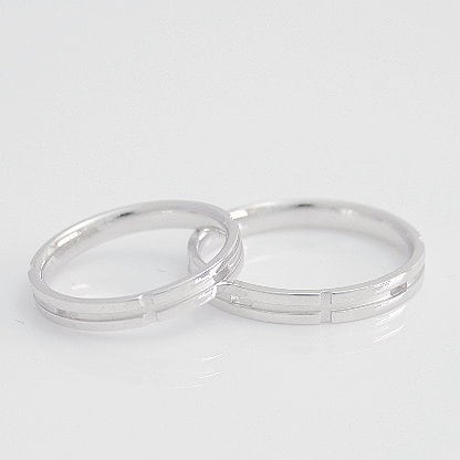 結婚指輪 ペア マリッジリング シルバー925 シルバーリング ダイヤモンド 2本セット 天然ダイヤ 品質保証書 金属アレルギー 日本製 おしゃれ ジュエリー ...