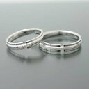 結婚指輪 ペア マリッジリング シルバー925 シルバーリング ダイヤモンド 2本セット 天然ダイヤ 品質保証書 金属アレルギー 日本製 おしゃれ ジュエリー ...