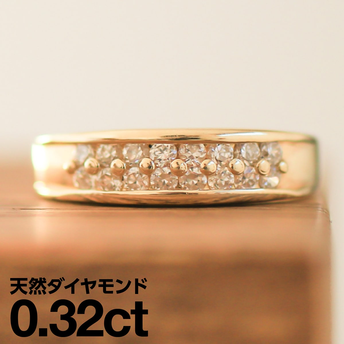 ホワイトゴールド リング K18 イエローゴールド ホワイトゴールド ピンクゴールド ファッションリング 天然ダイヤ ダイヤモンド リング 品質保証書 金属アレ...