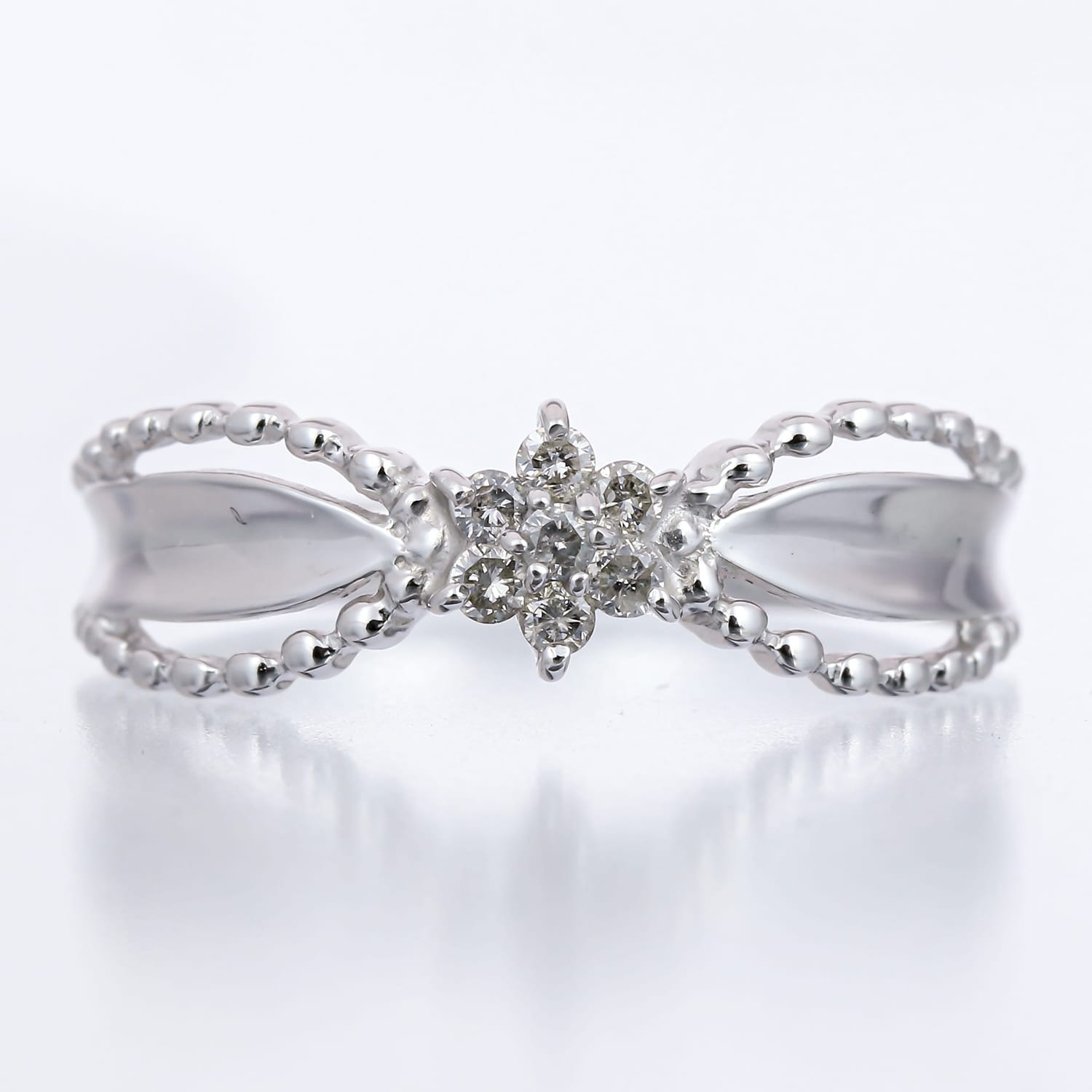 ダイヤモンドリング シルバー925 シルバーリング ファッションリング 天然ダイヤ ダイヤモンド リング 品質保証書 金属アレルギー 日本製 おしゃれ ジュエリ...