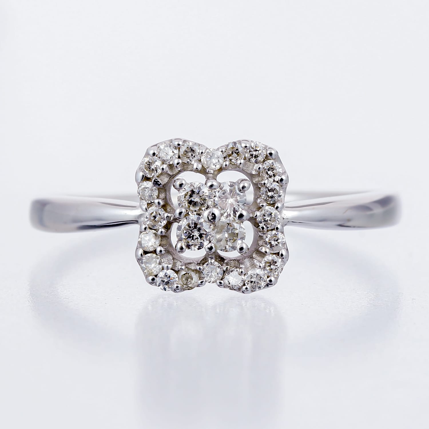 ホワイトゴールド リング K10 イエローゴールド ホワイトゴールド ピンクゴールド ファッションリング 天然ダイヤ ダイヤモンドリング 品質保証書 金属アレル...