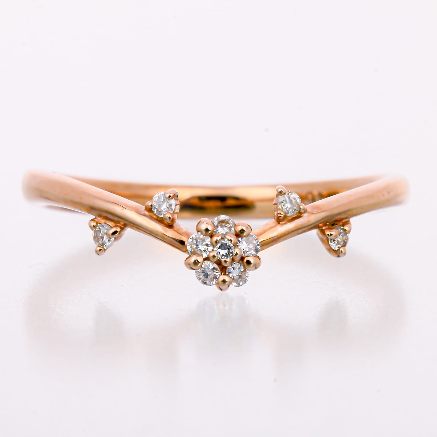 ホワイトゴールド リング K10 イエローゴールド ホワイトゴールド ピンクゴールド ファッションリング 天然ダイヤ ダイヤモンド リング 品質保証書 金属アレ...