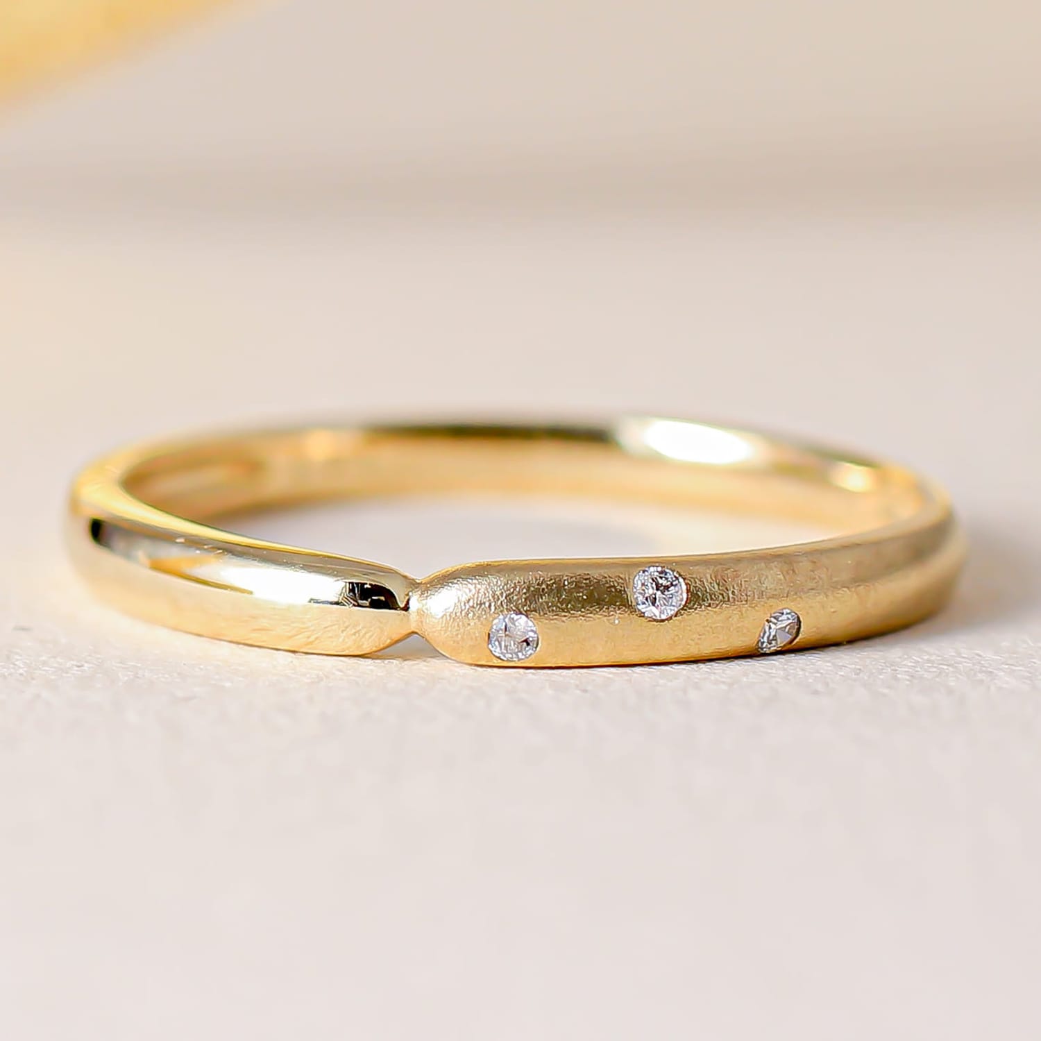 ホワイトゴールド リング K10 イエローゴールド ホワイトゴールド ピンクゴールド ファッションリング 天然ダイヤ ダイヤモンド リング 品質保証書 金属アレ...