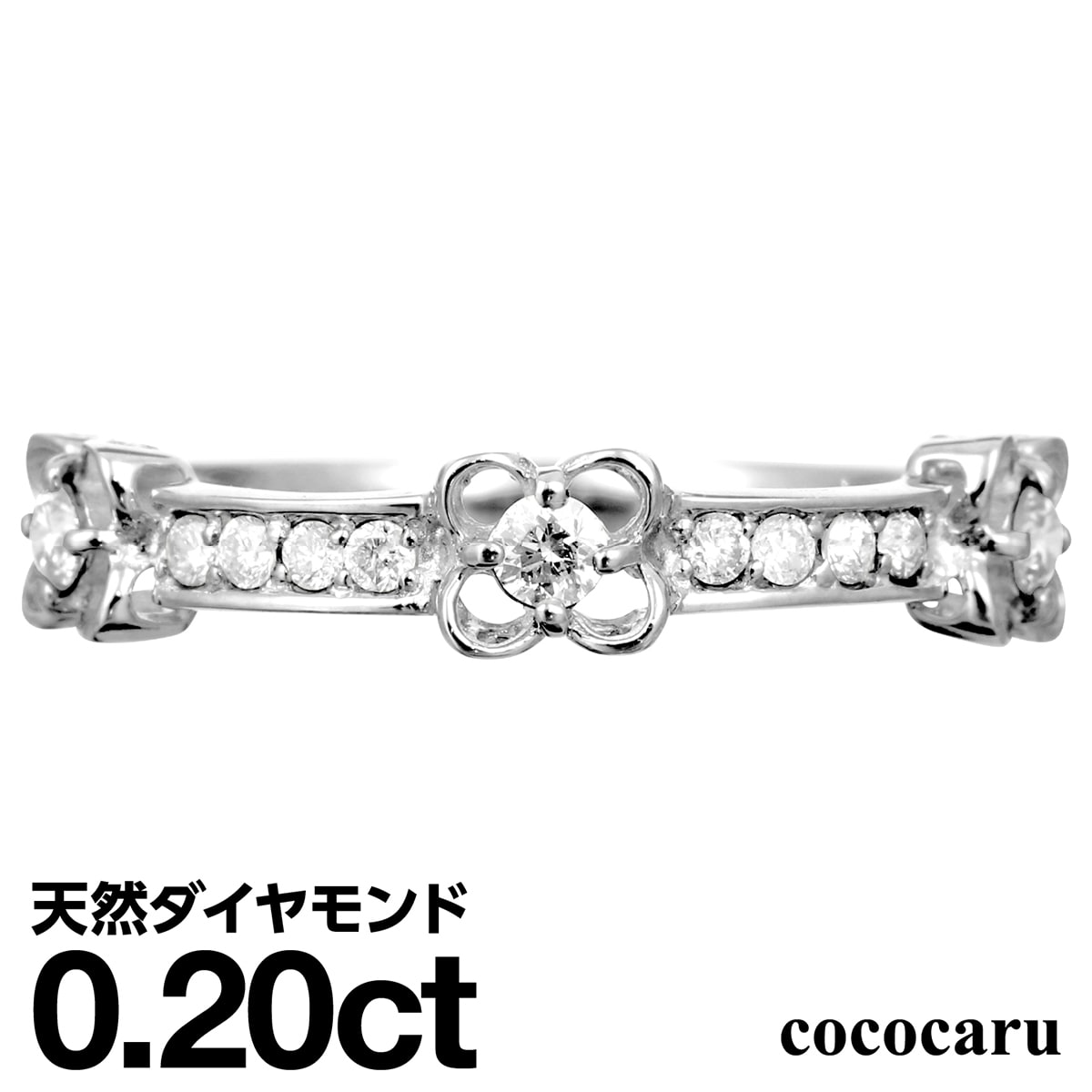 ホワイトゴールド リング K18 イエローゴールド ホワイトゴールド ピンクゴールド ファッションリング 天然ダイヤ ダイヤモンド リング 品質保証書 金属アレ...