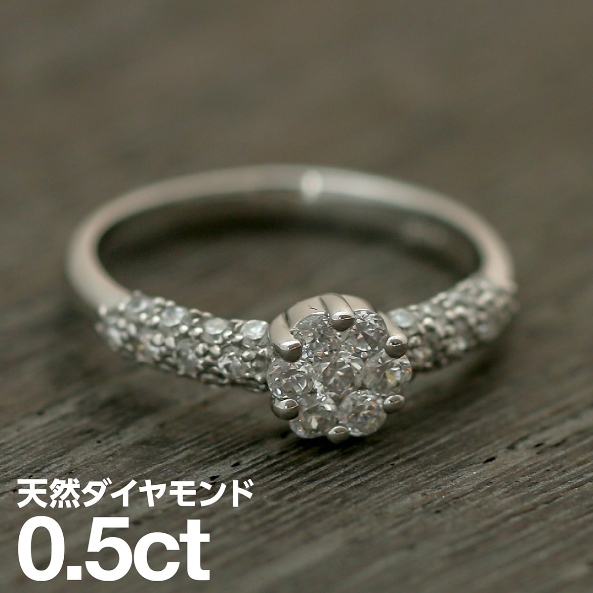 ホワイトゴールド リング K10 イエローゴールド ホワイトゴールド ピンクゴールド ファッションリング 天然ダイヤ ダイヤモンド リング 品質保証書 金属アレ...