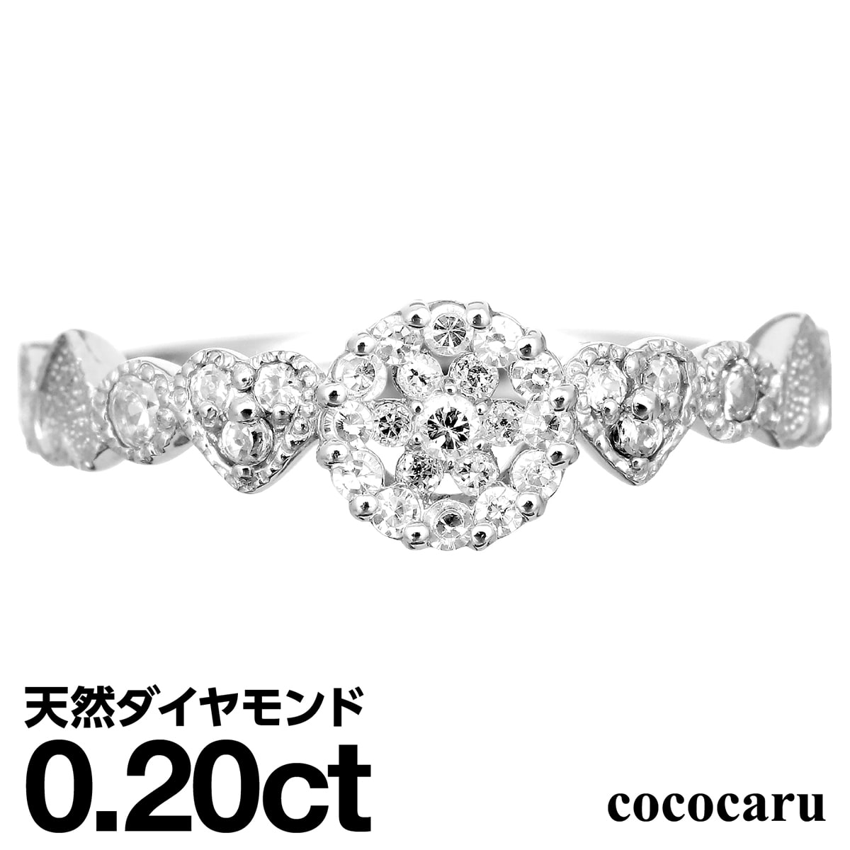 ホワイトゴールド リング K18 ハート イエローゴールド ホワイトゴールド ピンクゴールド ファッションリング 天然ダイヤ ダイヤモンドリング 品質保証書 金属アレルギー 日本製 おしゃれ ジュエリー プレゼント ギフト クリスマス 卒業式 入学式 卒園式 入園式 お祝い