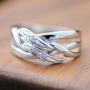 ホワイトゴールド リング K18 イエローゴールド ホワイトゴールド ピンクゴールド ファッションリング 天然ダイヤ ダイヤモンド リング 品質保証書 金属アレ...