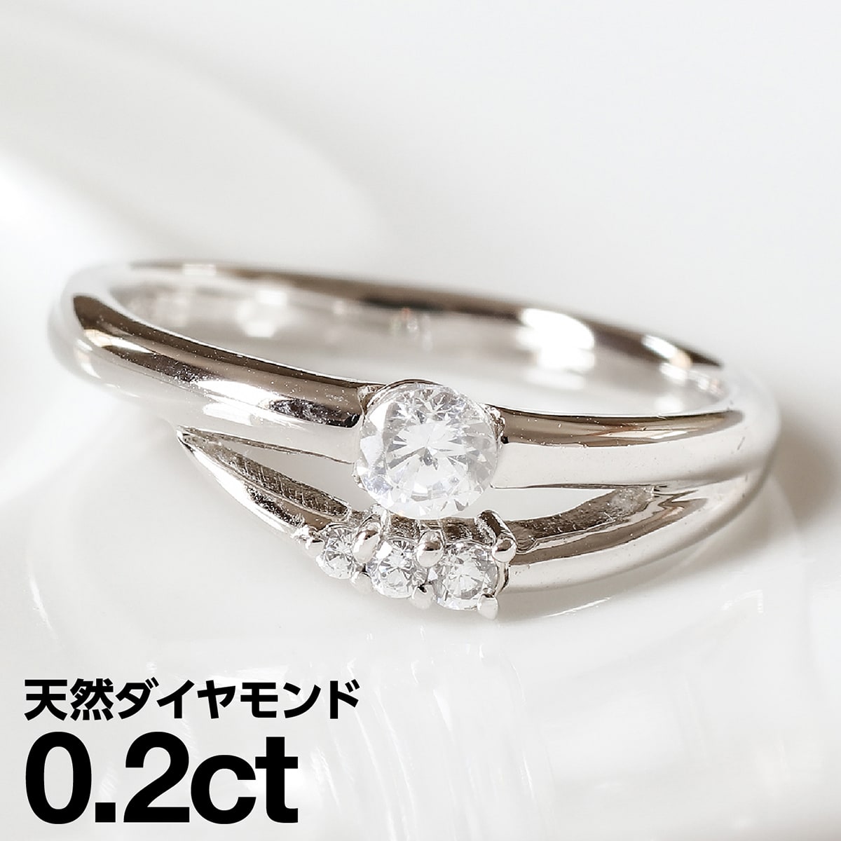 ダイヤモンドリング シルバー925 シルバーリング ファッションリング 天然ダイヤ ダイヤモンド リング 品質保証書 金属アレルギー 日本製 おしゃれ ジュエリー プレゼント ギフト クリスマス 卒業式 入学式 卒園式 入園式 お祝い