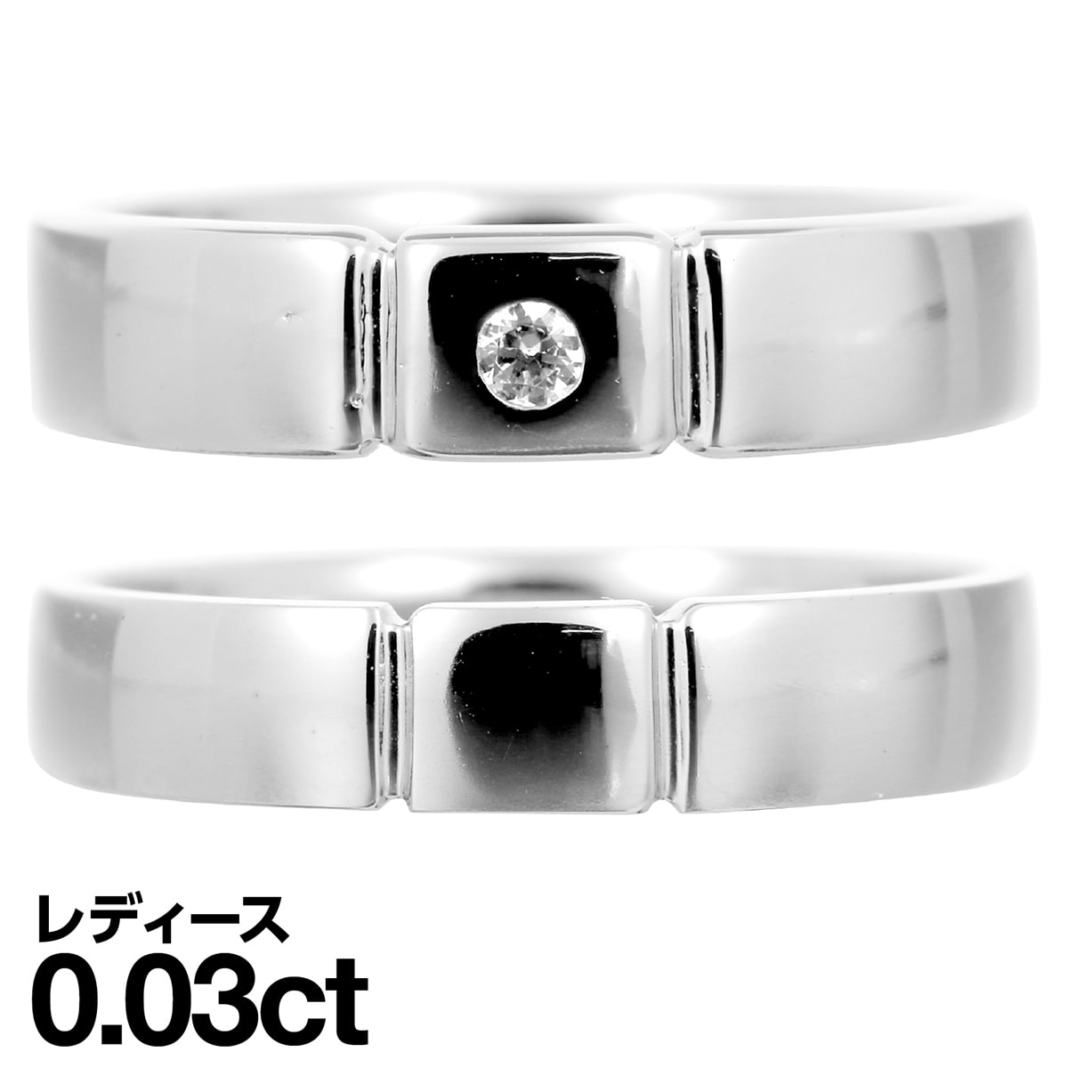 結婚指輪 ペア マリッジリング シルバー925 シルバーリング ダイヤモンド 2本セット 天然ダイヤ 品質保証書 金属アレルギー 日本製 おしゃれ ジュエリー ...