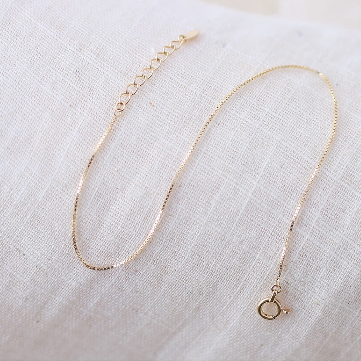 ブレスレット ベネチアンチェーン プラチナ Pt850 アジャスター付き シンプル 華奢 重ね着け 品質保証書 金属アレルギー 日本製 おしゃれ ジュエリー プ...