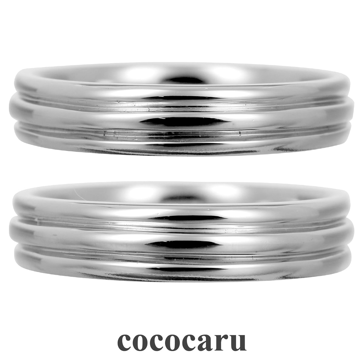 ペアリング K18 イエローゴールド ホワイトゴールド ピンクゴールド 2本セット 品質保証書 金属アレルギー 日本製 おしゃれ ジュエリー プレゼント ギフト...