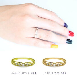 指輪K10ゴールドリング結婚指輪ホワイトゴールドイエローゴールドピンクゴールド天然ダイヤモンド日本製