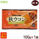 秋ウコン 粉末 100g×1袋　/比嘉製茶 沖縄産100％【M便】