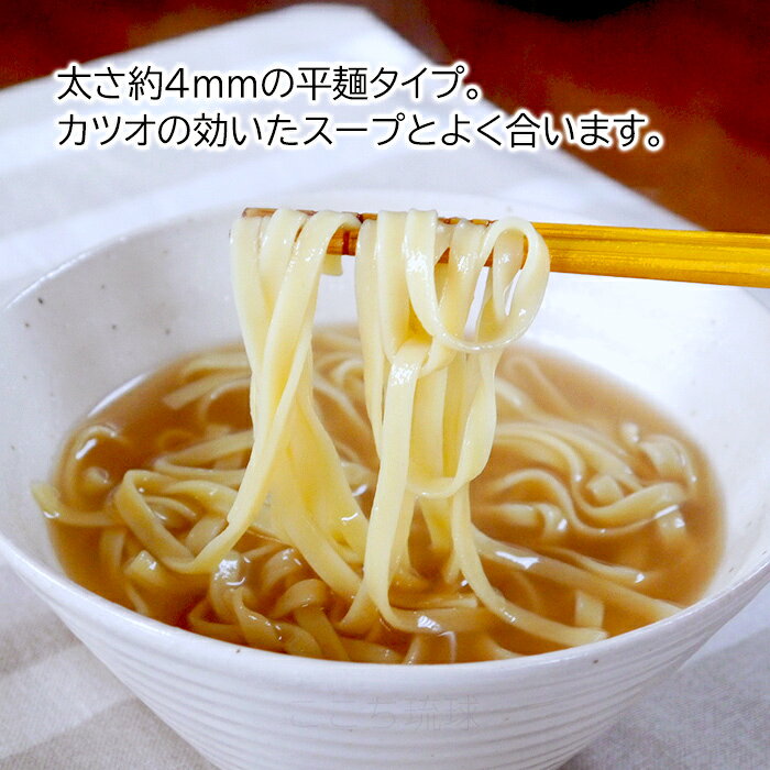 琉球そば 2人前×5袋　だし付き　/平麺 沖縄そば 10人前 乾麺 マルタケ【M便】
