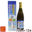 オキハム OKINAWAサンゴカルシウム 720ml×12本　/ カルシウム強化飲料 パイン味 GABA 【FS】