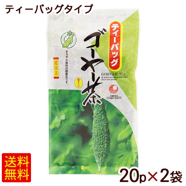 ゴーヤー茶 ティーバッグ 20P×2袋　/比嘉製茶 【M便】