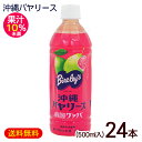 沖縄バヤリース グァバ 果汁10％未満 500ml×24本 /グァバジュース 沖縄お土産 沖縄限定 ペットボトル【FS】