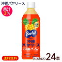 沖縄バヤリース 石垣島パイン 果汁3% 500ml×24本 /パインジュース パイナップルジュース 沖縄お土産 沖縄限定 ペットボトル 【FS】