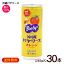 沖縄バヤリース オレンジ 缶 245g×30本(果汁10%) /1ケース 【FS】