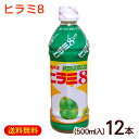 ヒラミ8 ヒラミエイト 500ml×12本　/沖縄産 シークワーサー ジュース JAおきなわ